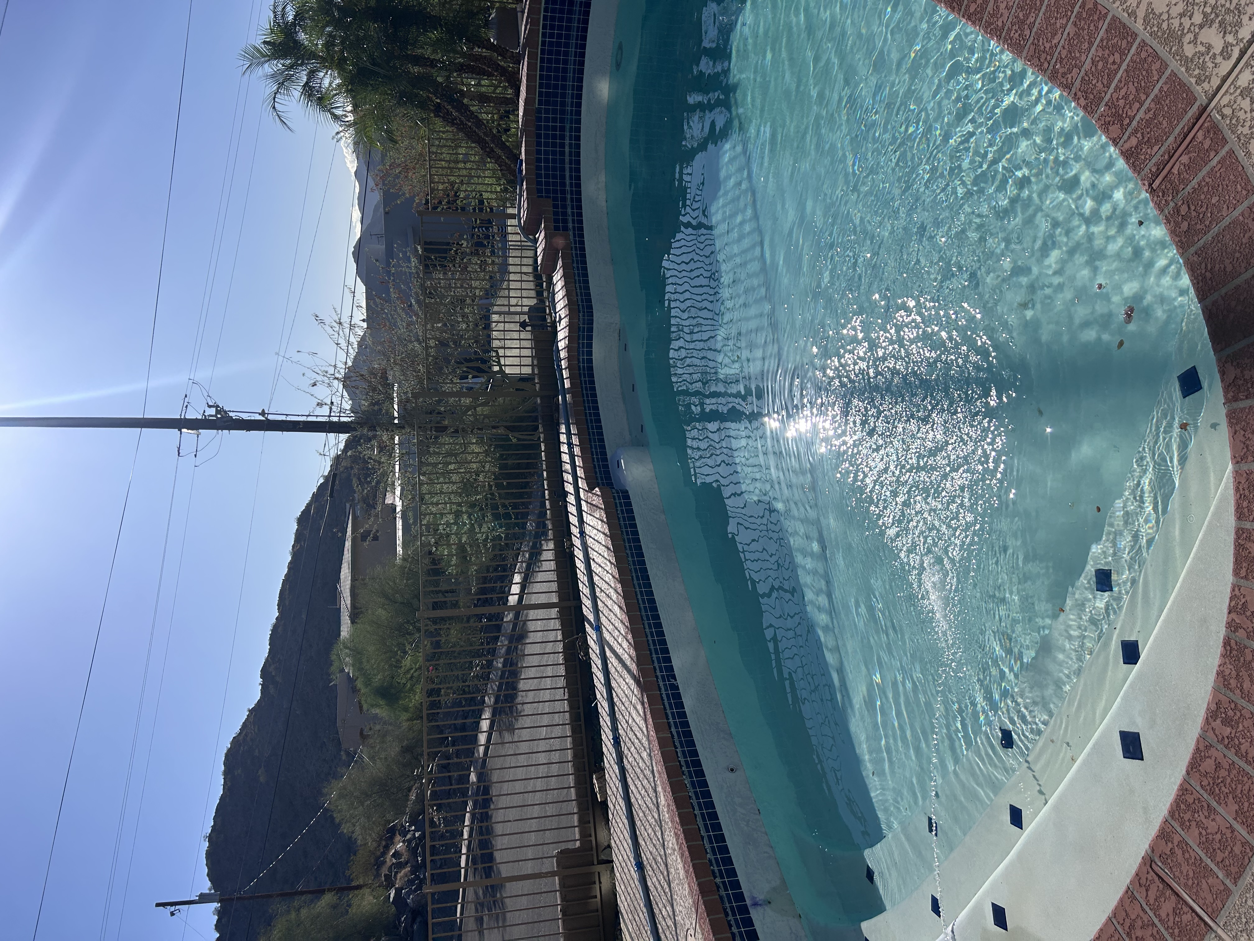 Green pool cleanup — after